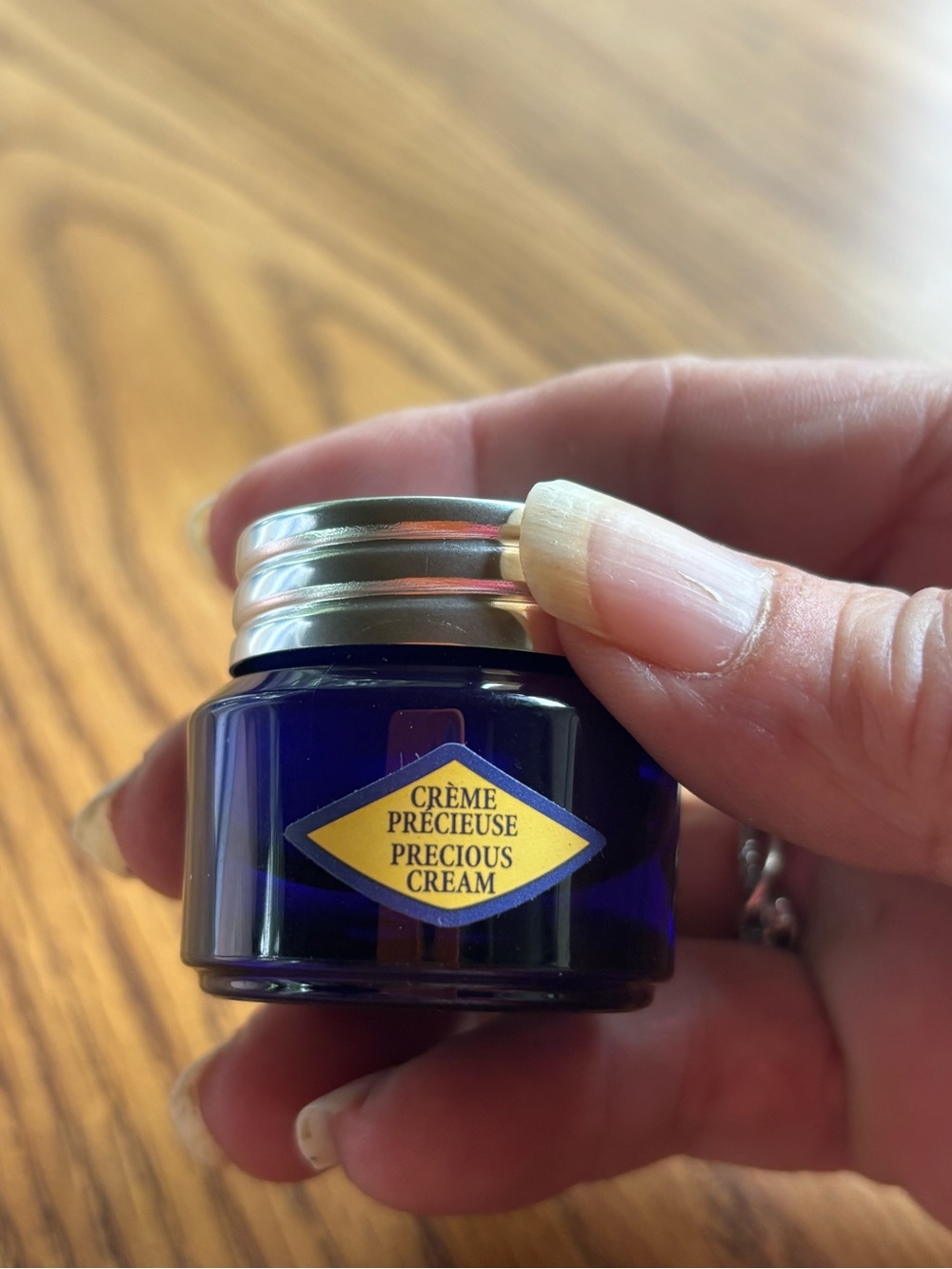 L'OCCITANE Precious Cream Moisturizer-Face/Neck Mini 8ml NWOB